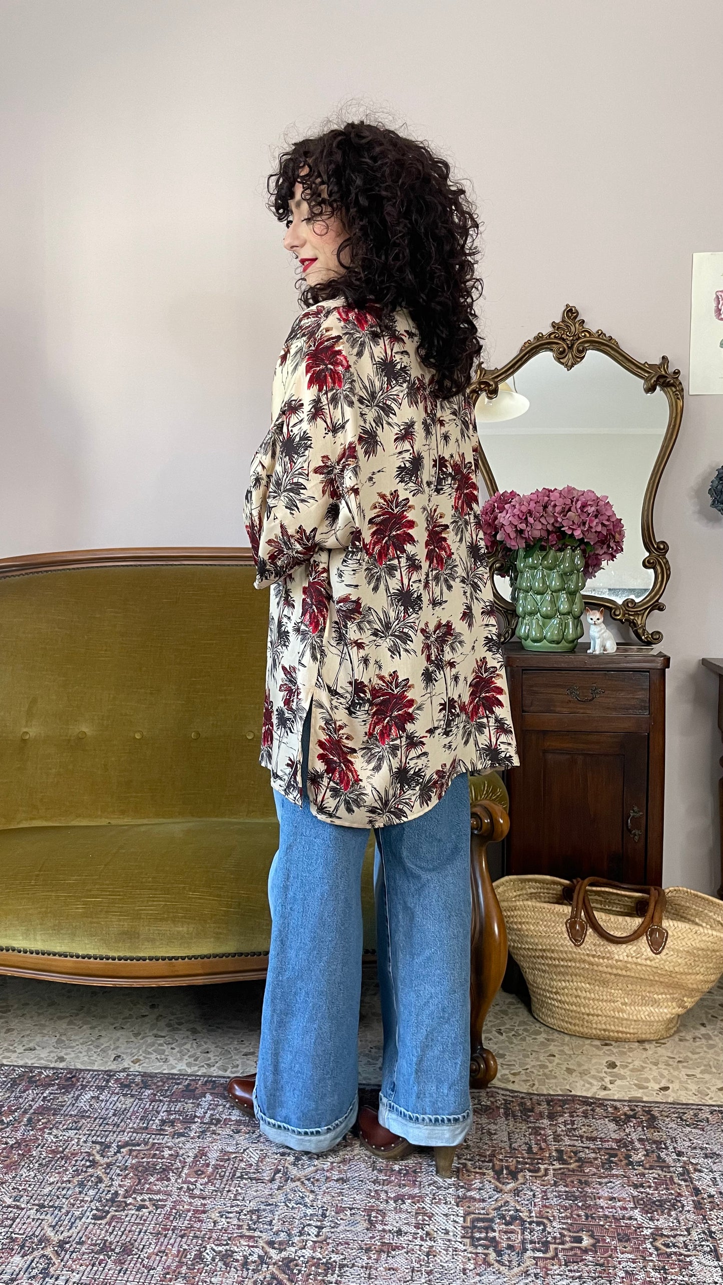 Kimono, palme