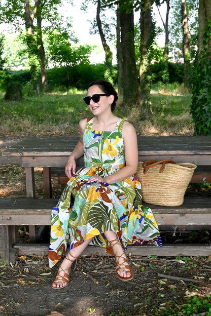 Abito Adele, tropical sun