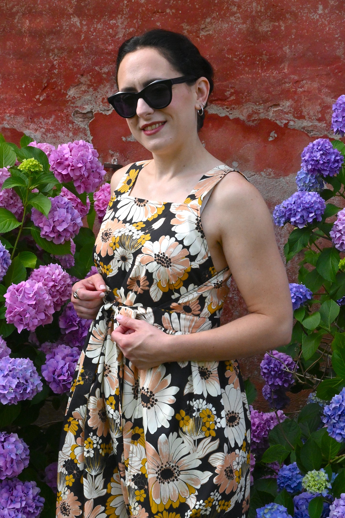 Abito Adele, daisy rose