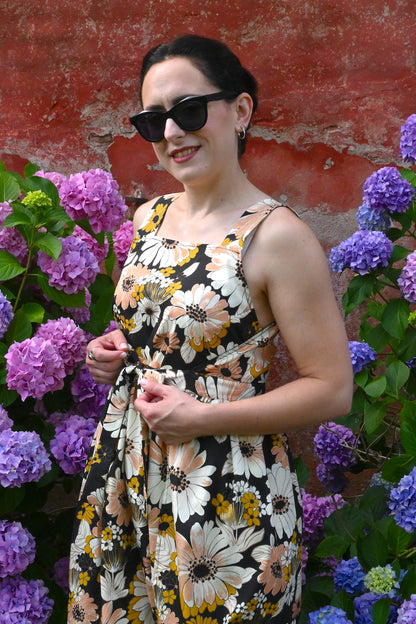 Abito Adele, daisy rose