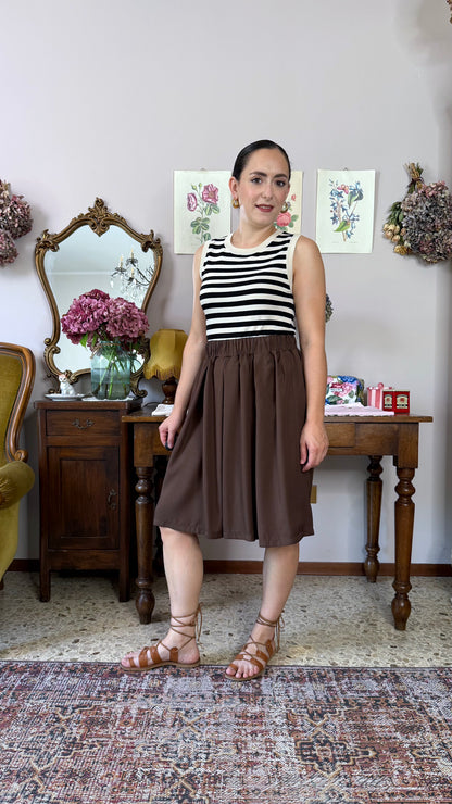 Gonna-Pantalone Morena, cioccolato