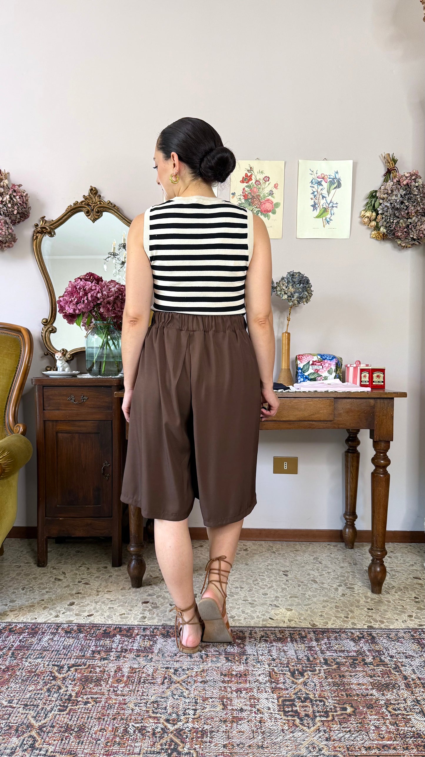 Gonna-Pantalone Morena, cioccolato