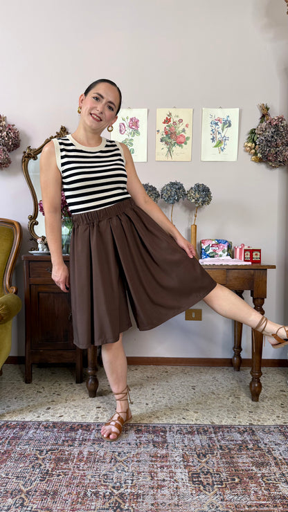 Gonna-Pantalone Morena, cioccolato