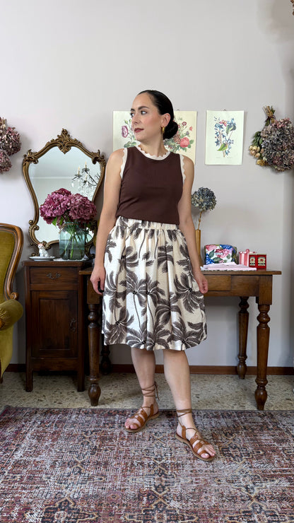 Gonna-Pantalone Morena, palme