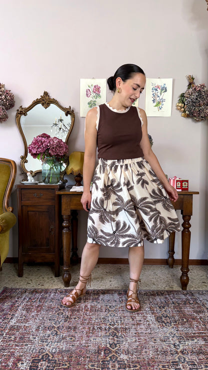 Gonna-Pantalone Morena, palme