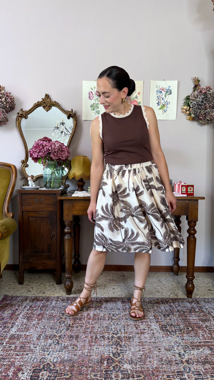 Gonna-Pantalone Morena, palme