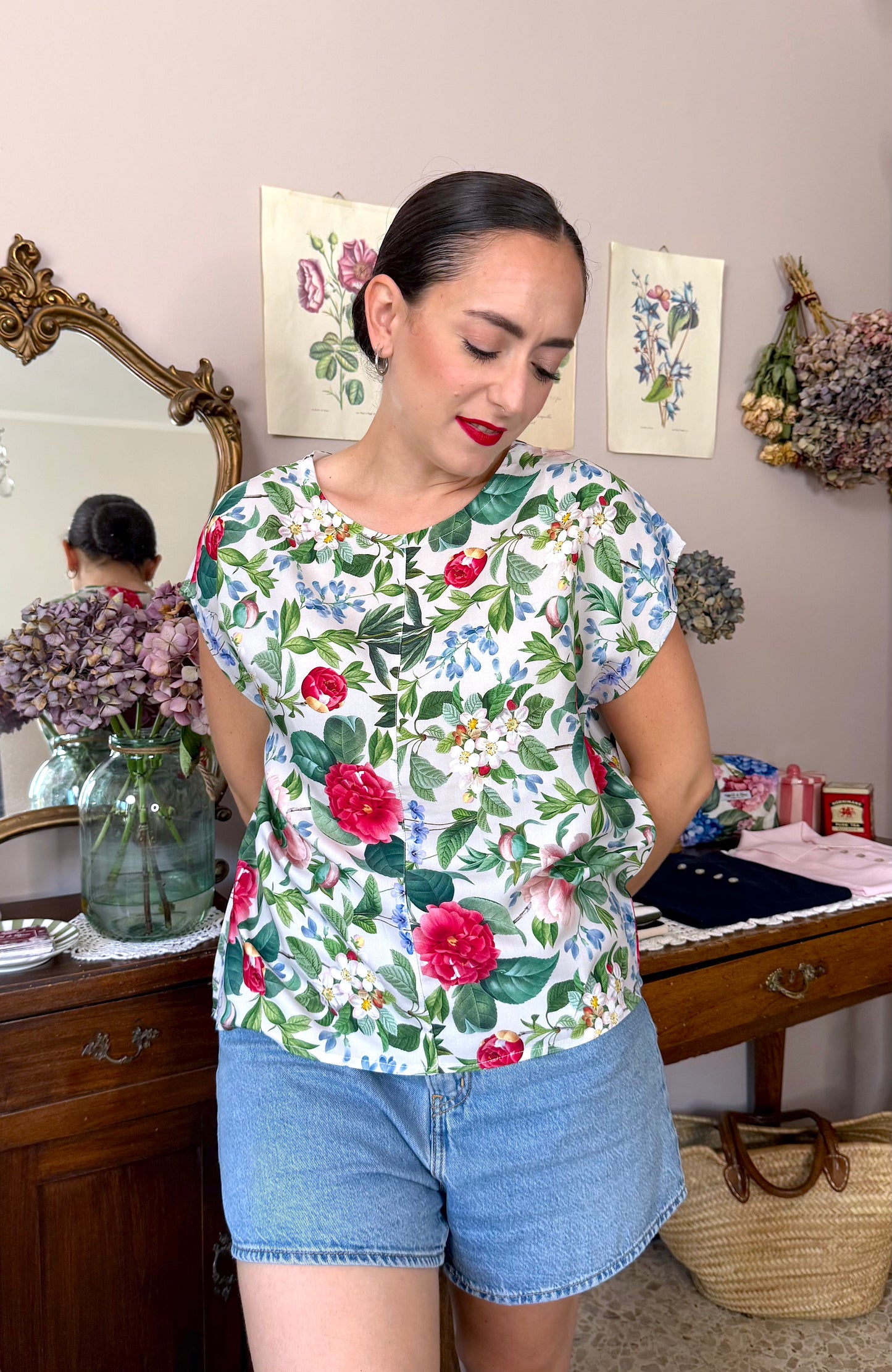 Blusa Serena, estate al fiume