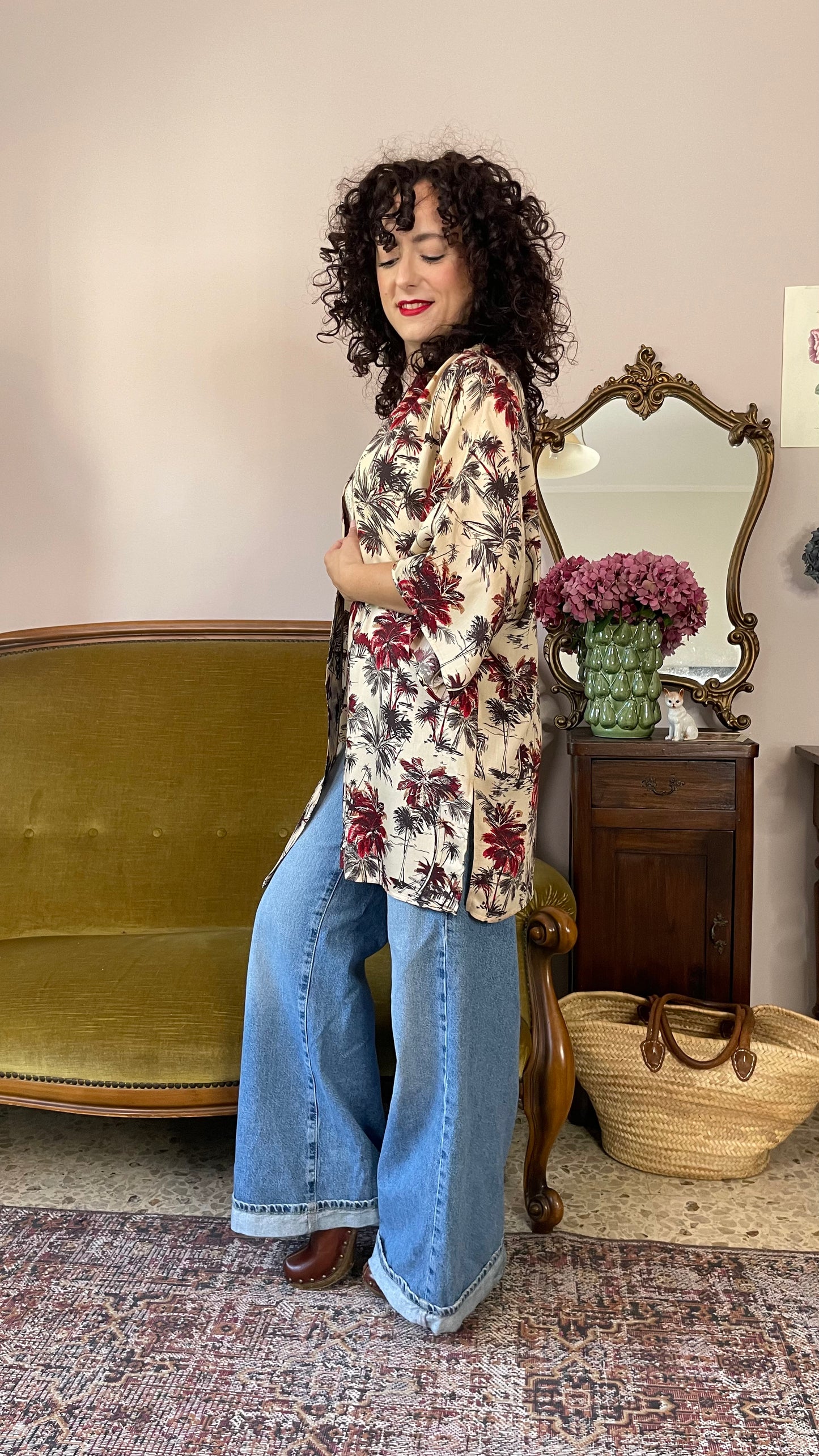 Kimono, palme