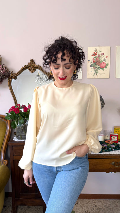 Blusa Camille, vaniglia