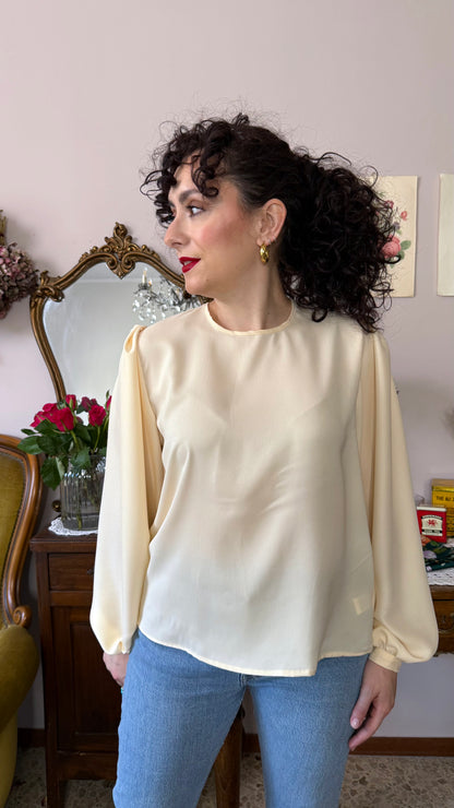 Blusa Camille, vaniglia