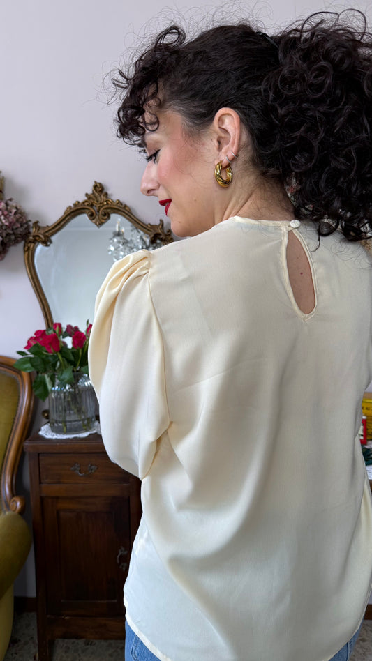 Blusa Camille, vaniglia