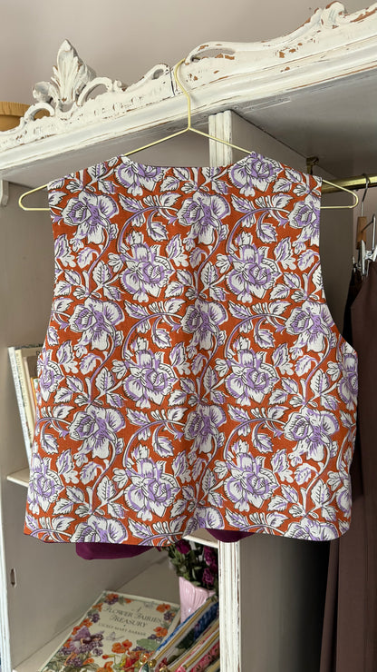 Gilet Iris, tramonto di Jaipur