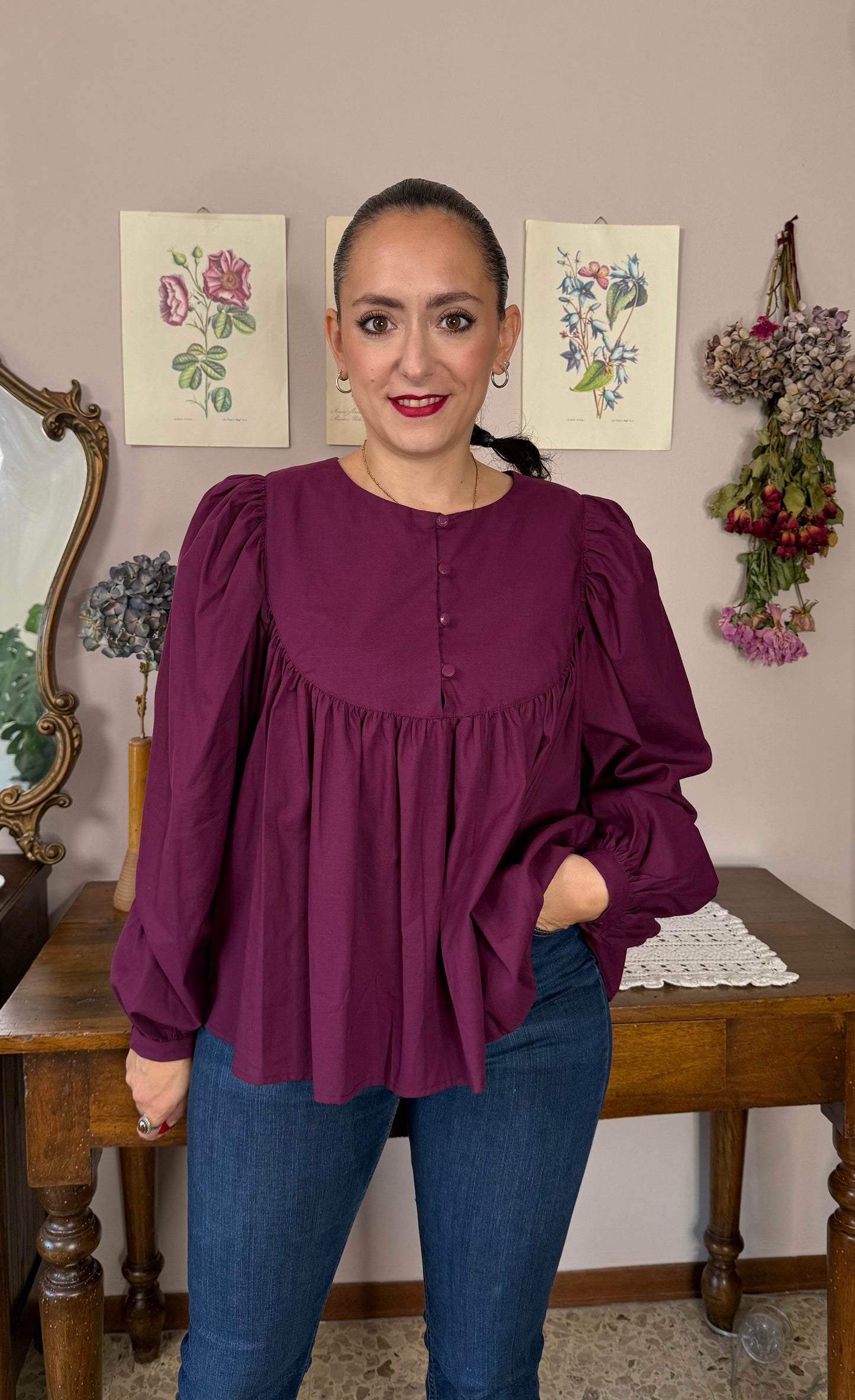 Blusa Laila, uva autunnale