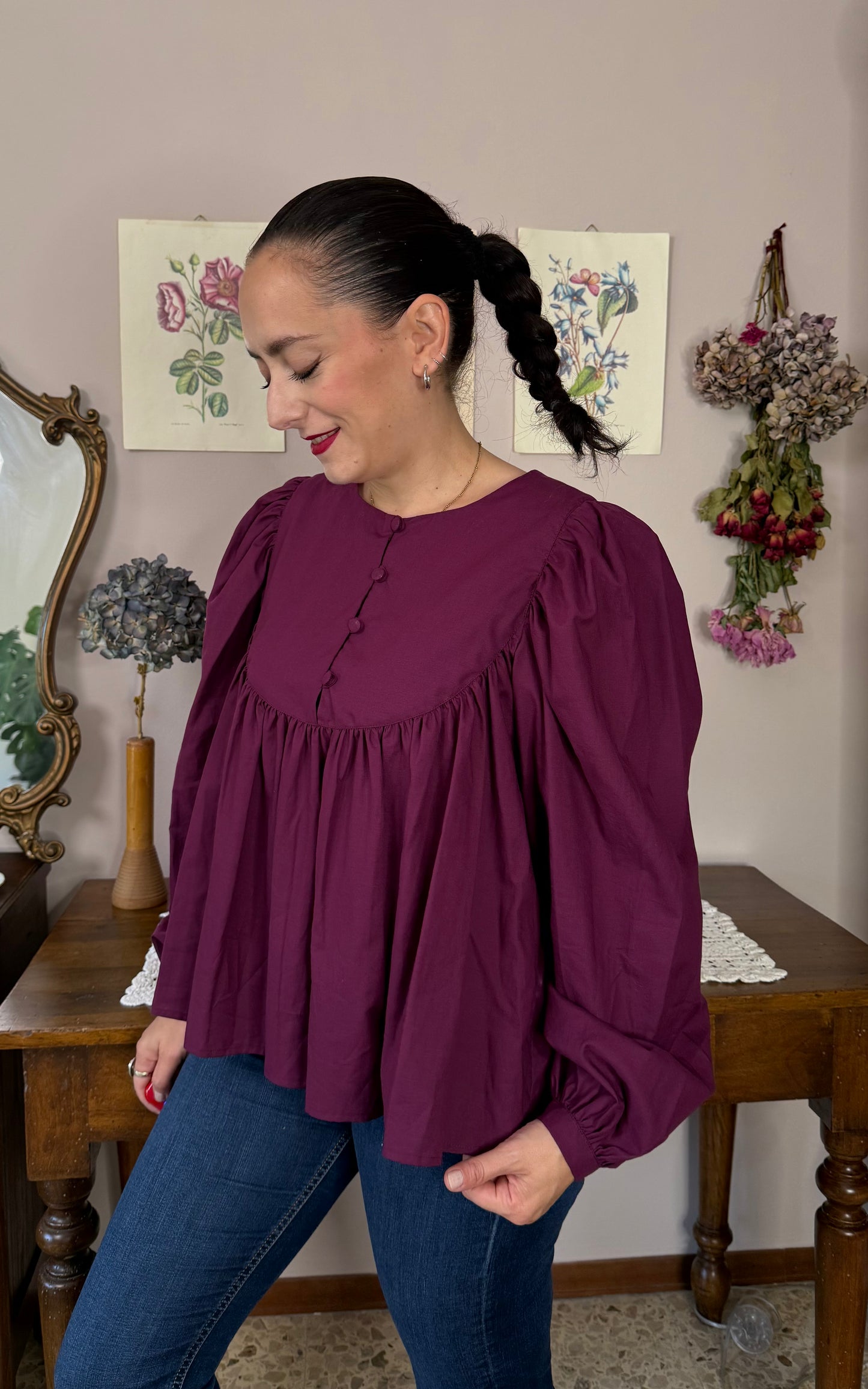 Blusa Laila, uva autunnale