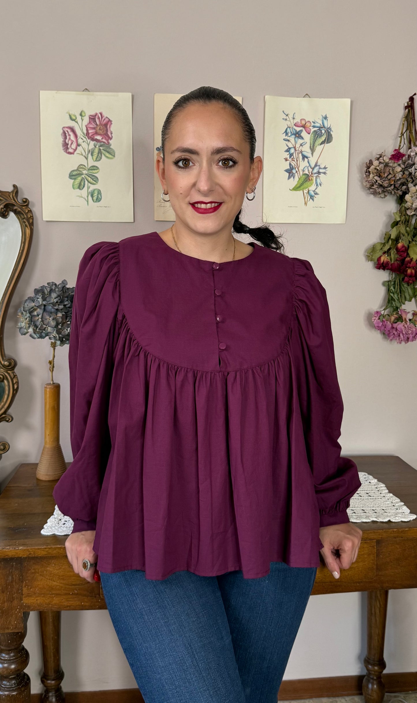 Blusa Laila, uva autunnale