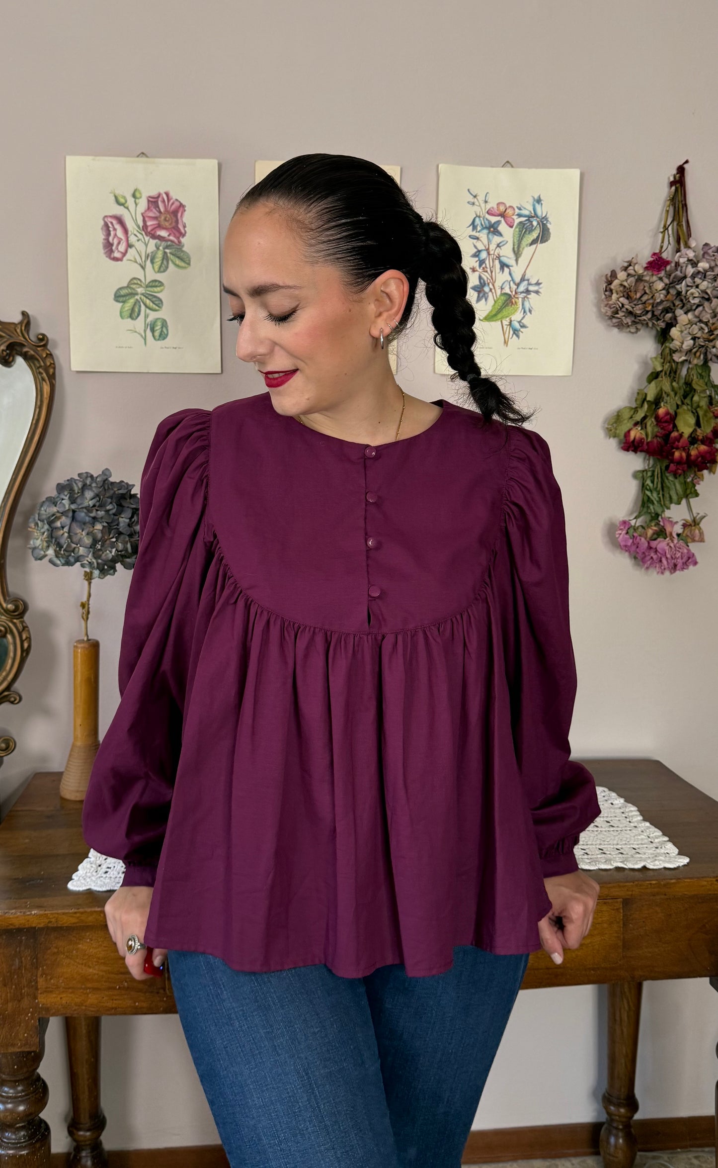 Blusa Laila, uva autunnale