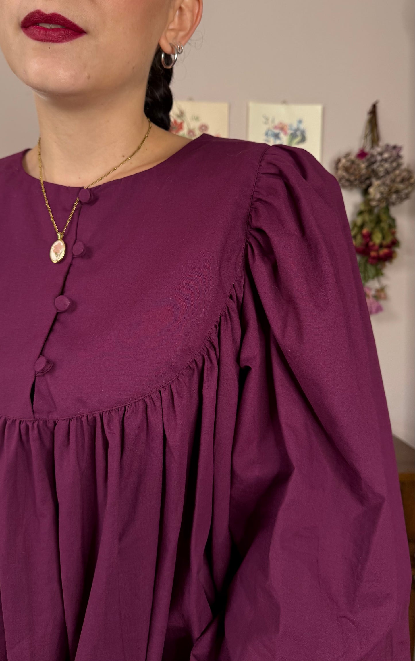 Blusa Laila, uva autunnale